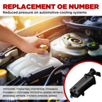 Coolant Recovery Reservoir Tank with Cap & Sensor for BMW X3 X5 (2004–2010)