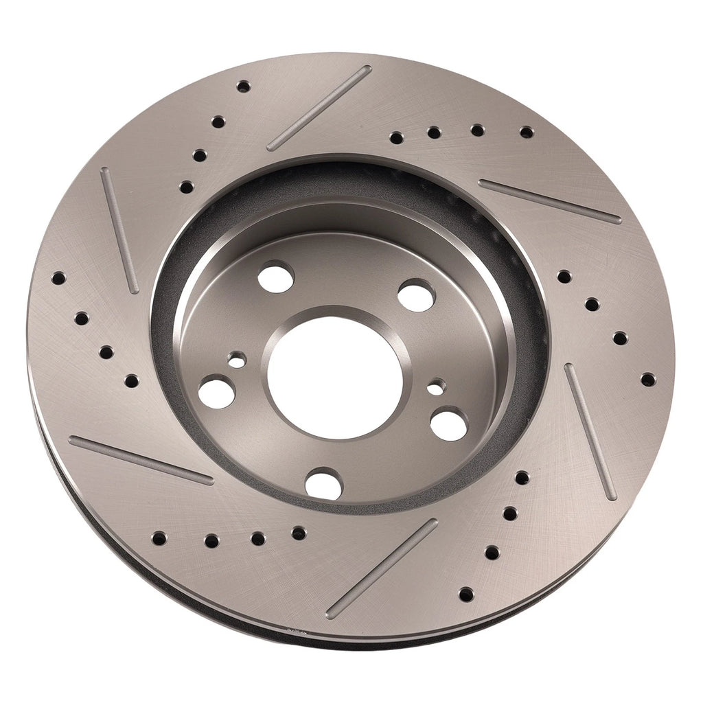Front Brake Rotors & Ceramic Pads Set for Toyota Prius (2004–2009)