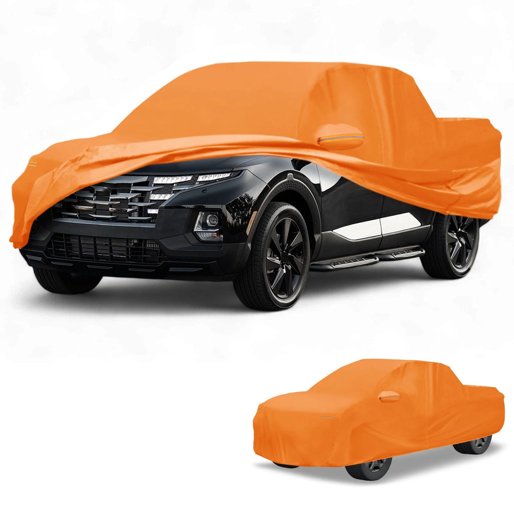 Waterproof Car Cover for Ford F-150 (All Weather, Orange)