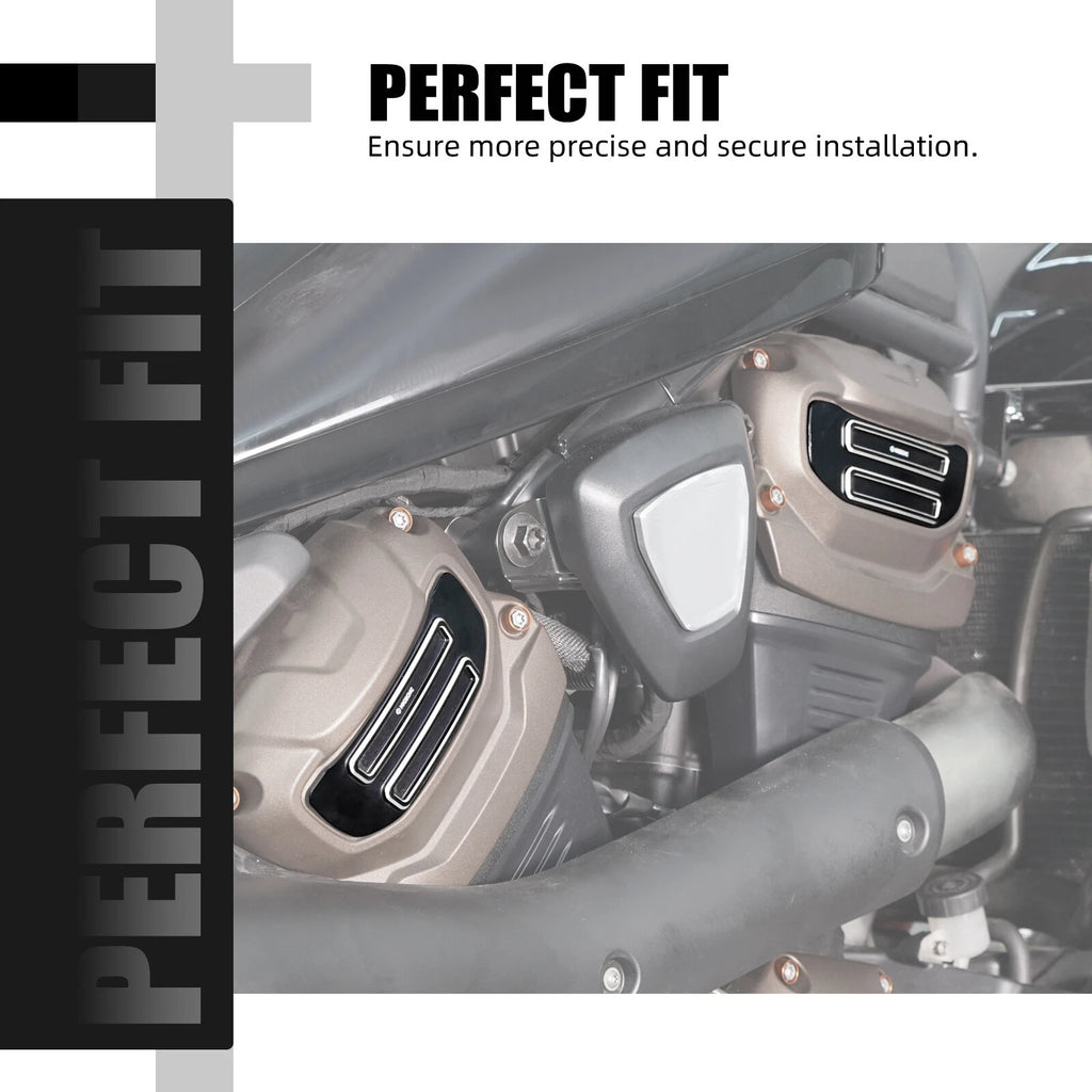 Clutch Cover & Alternator Cover & Swingarm Hole Plugs for Harley Sportster (2021–2023)
