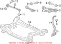 Front Lower Rearward Suspension Control Arm for Chrysler Dodge (OEM)