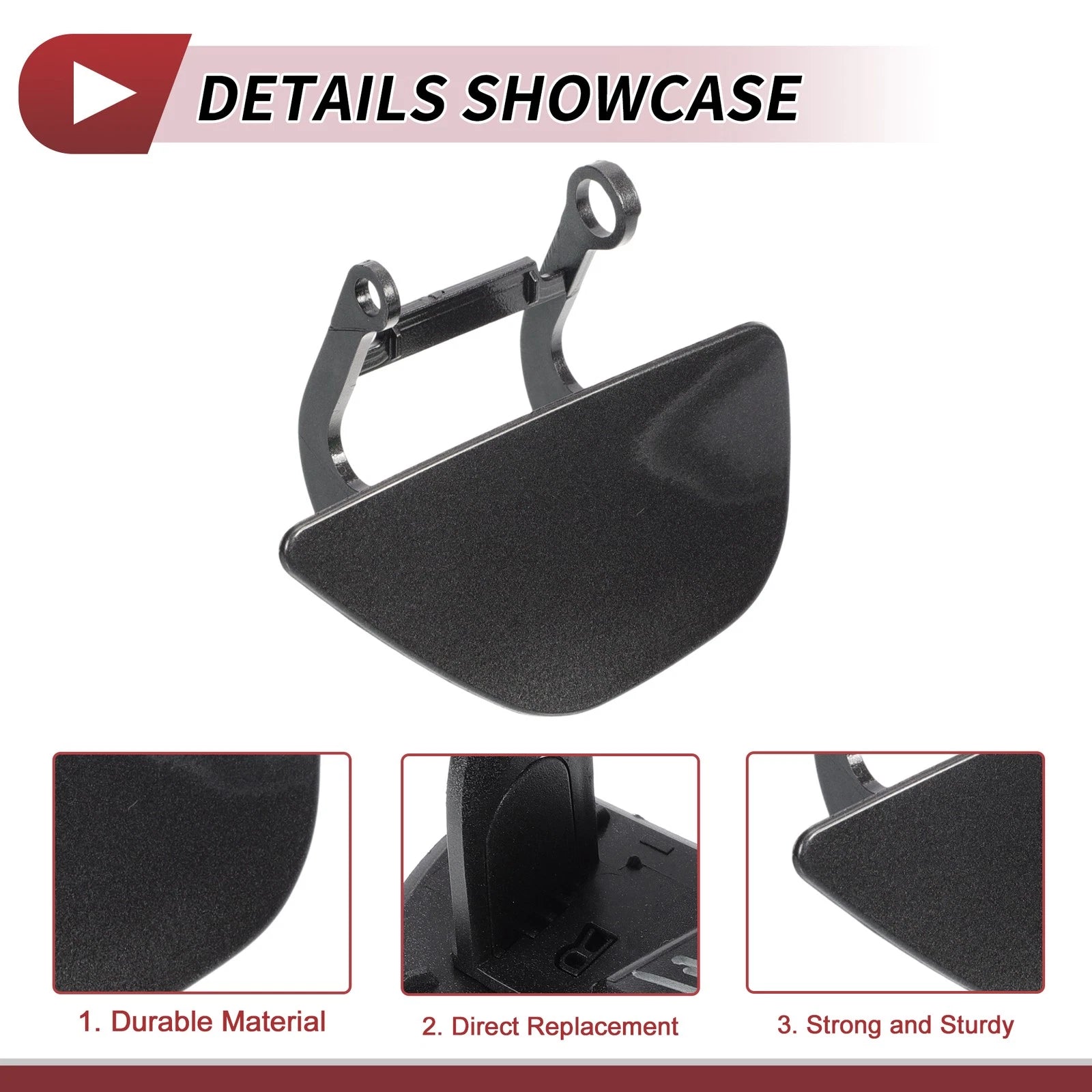 Washer Nozzle Cover Cap No. 51117248064 for BMW 535i GT (2010–2017) Gray