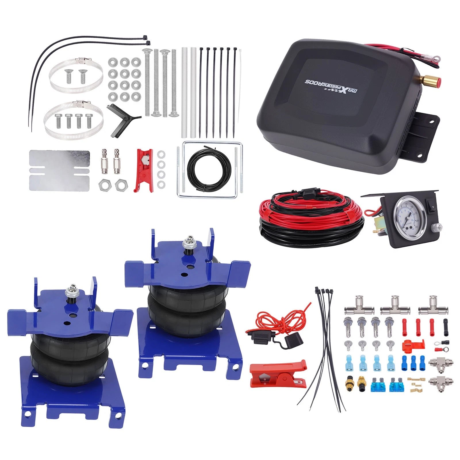 Air Spring Kit & Air Shock Compressor for Ford F-150 (2004–2008)