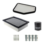 Tune Up Kit with 4 NGK Spark Plugs & Boots for Ford Escape/Mariner/Tribute (2001–2012)