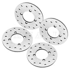 Set of 4 Brake Disc Rotors for Honda MUV700 Big Red 700 (2009–2013)