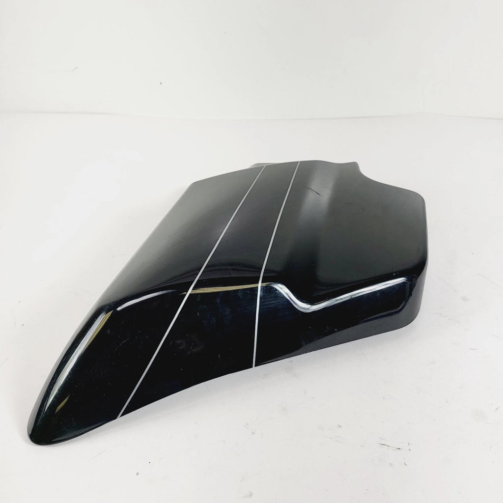Left Side Cover Fairing for Harley Street Glide (2009–2023) Vivid Black Pinstripe