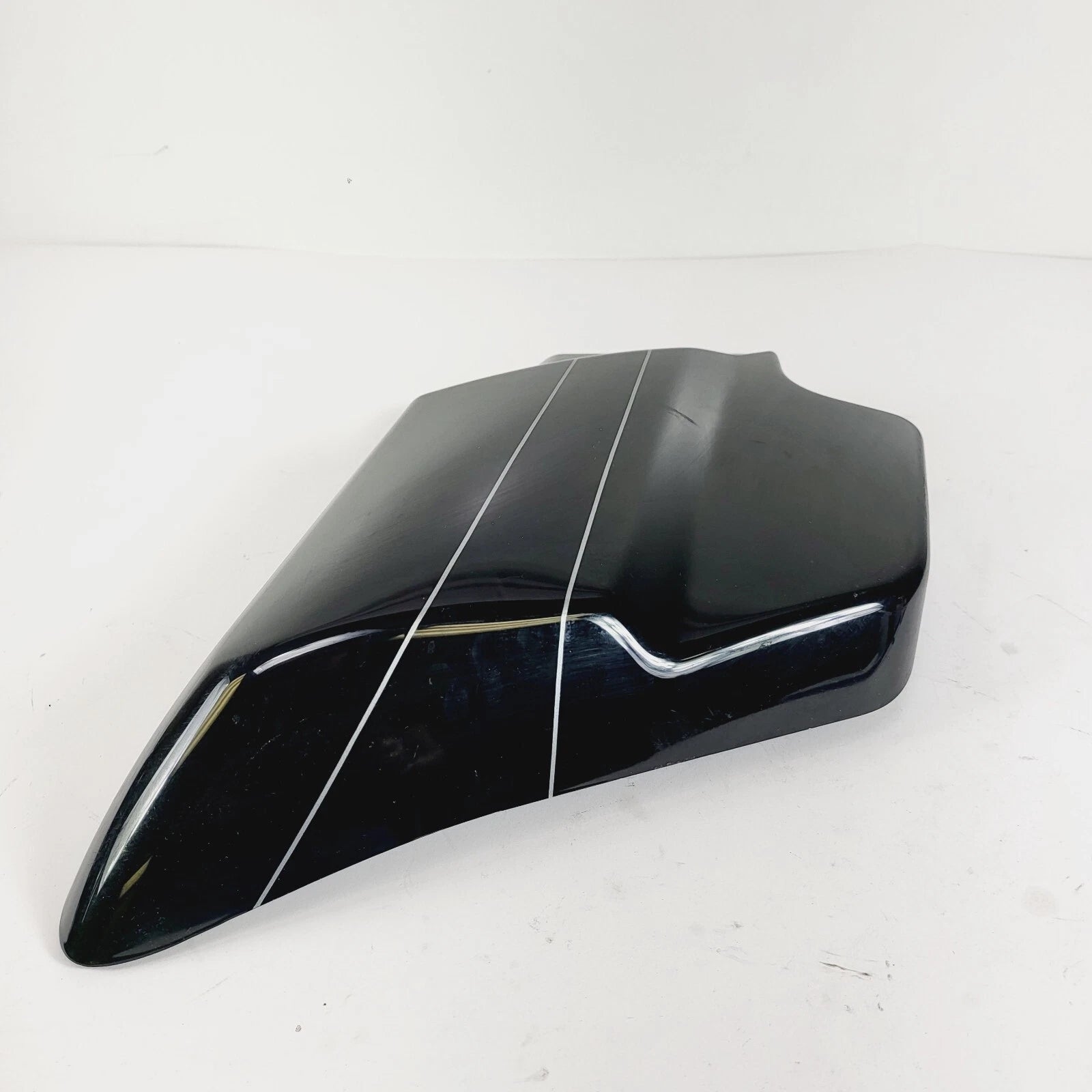 Left Side Cover Fairing for Harley Street Glide (2009–2023) Vivid Black Pinstripe