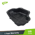 Black Engine Oil Pan for Nissan Kicks (2018–2023), Versa (2020–2023) L4 1.6L, 111105RF1A