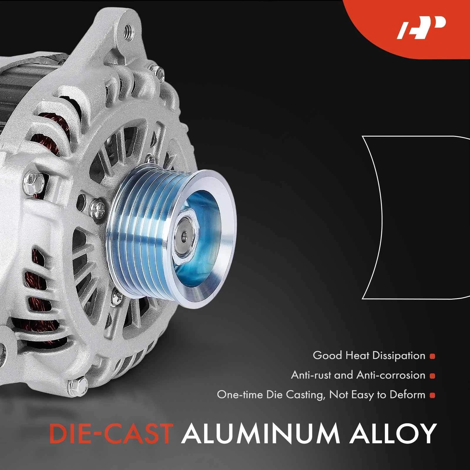Alternator 130A 12V for Nissan 370Z, Infiniti Q60, QX50, QX70 (2009–2023)