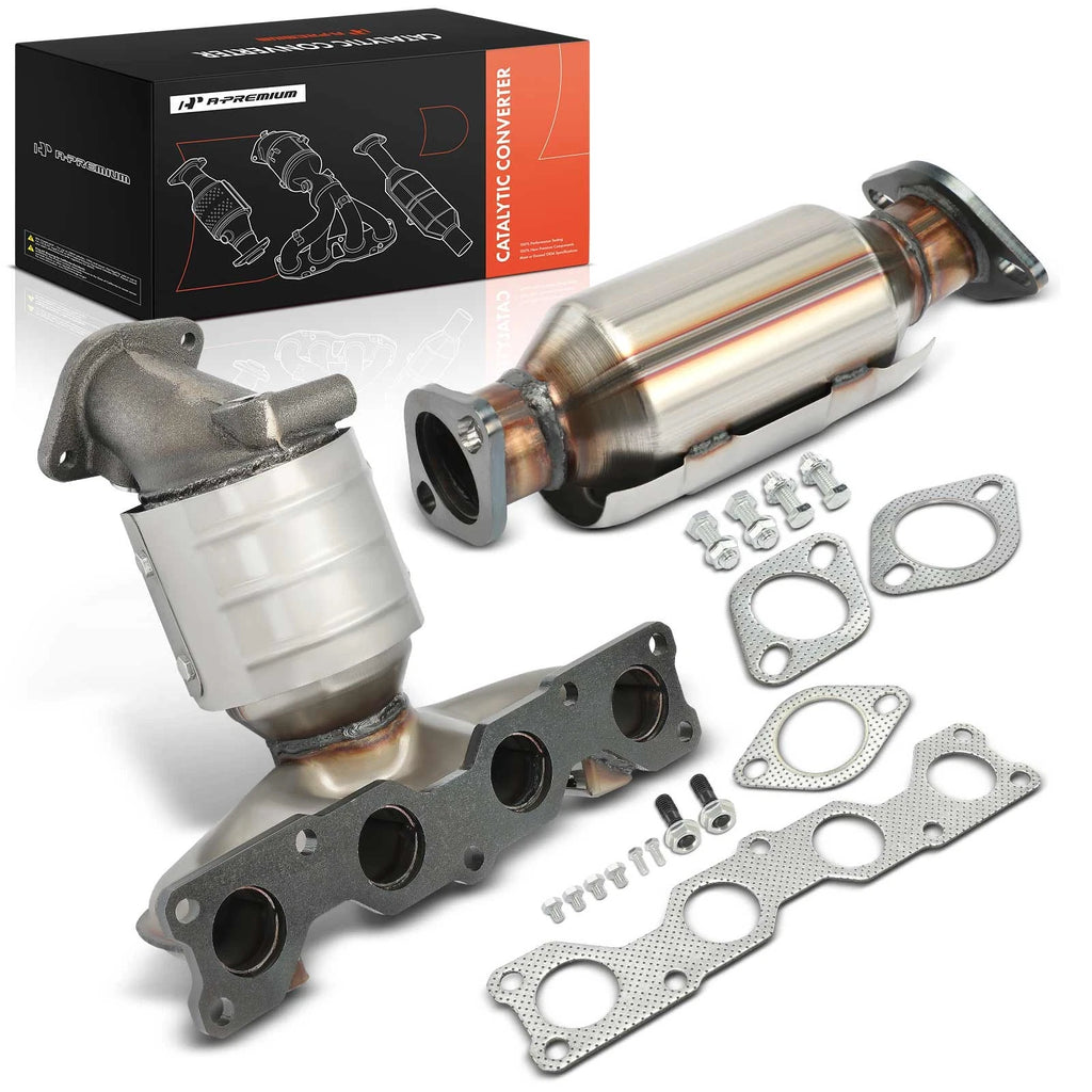 2X Front & Rear Catalytic Converter for Kia Sorento (2011–2013)
