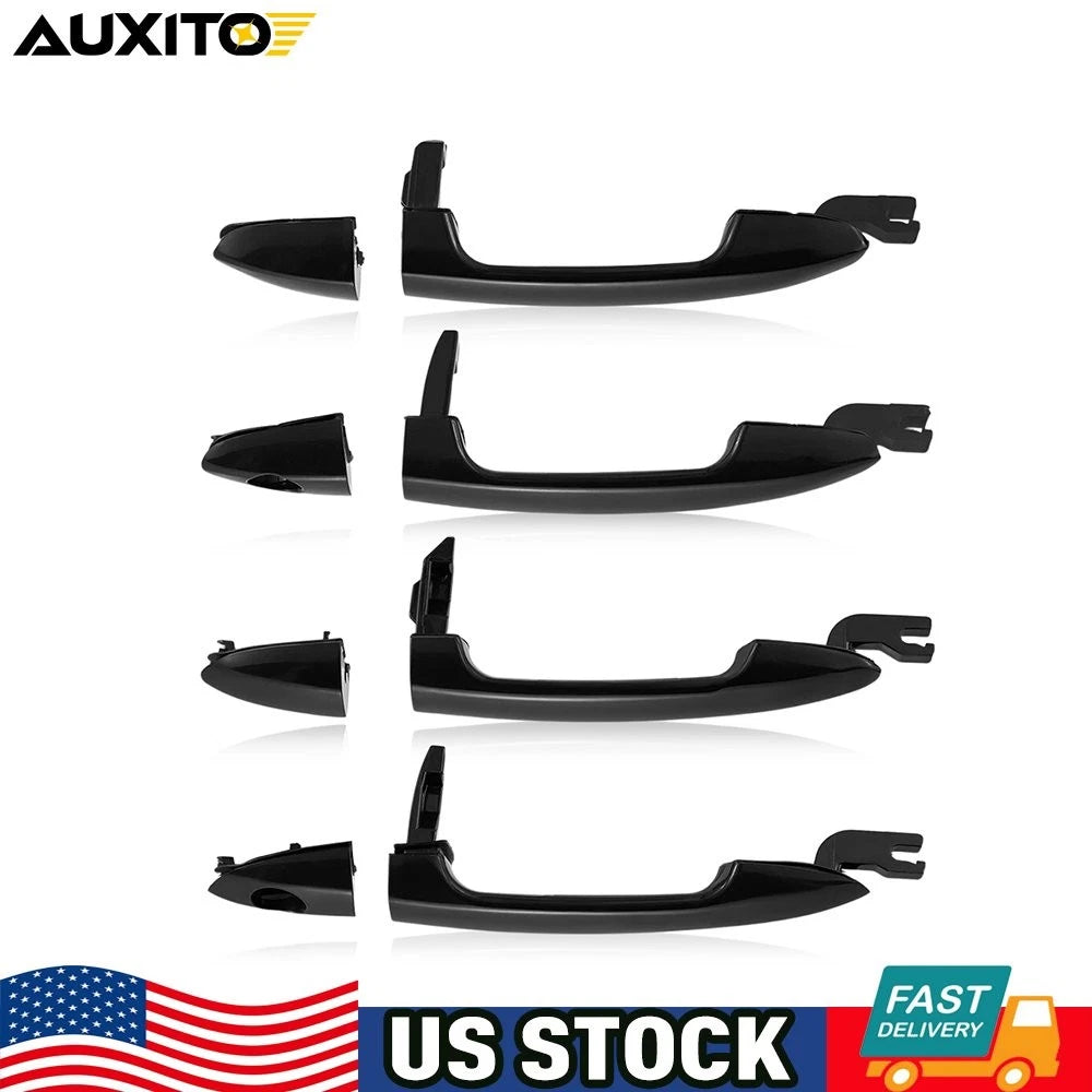 Set of 4 Outside Door Handles for Kia Spectra (2000–2009)