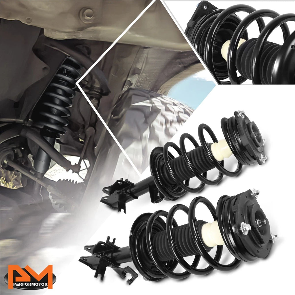 Set of 2 Struts Assembly w/Coil Springs for Nissan Sentra (2007–2012)