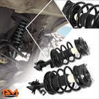 Set of 2 Struts Assembly w/Coil Springs for Nissan Sentra (2007–2012)