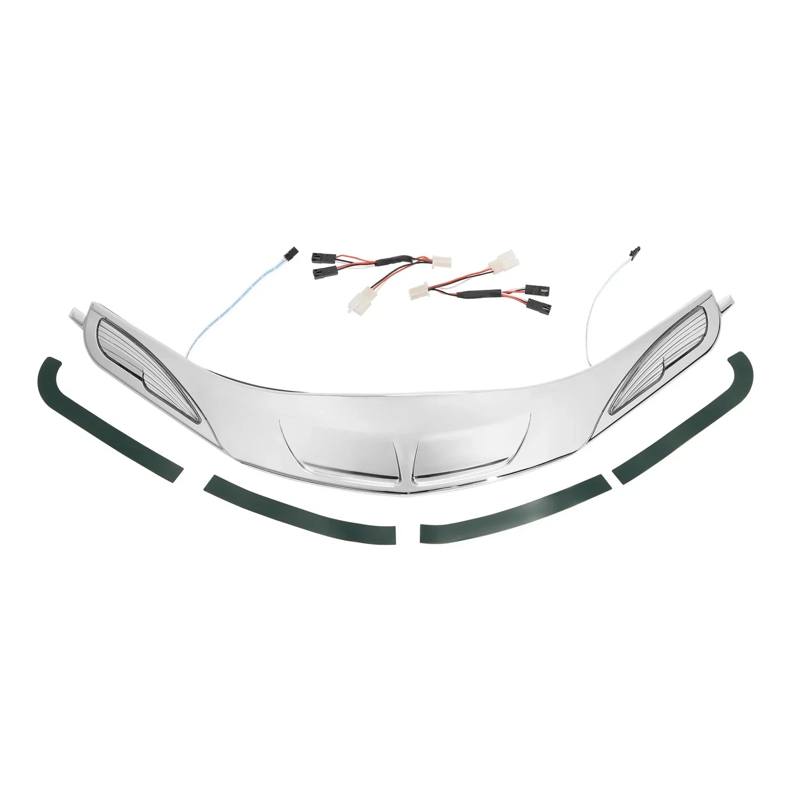 Chrome Windshield Trim Light for Honda Goldwing 1800 (2001-2017, F6B 2013-2017)
