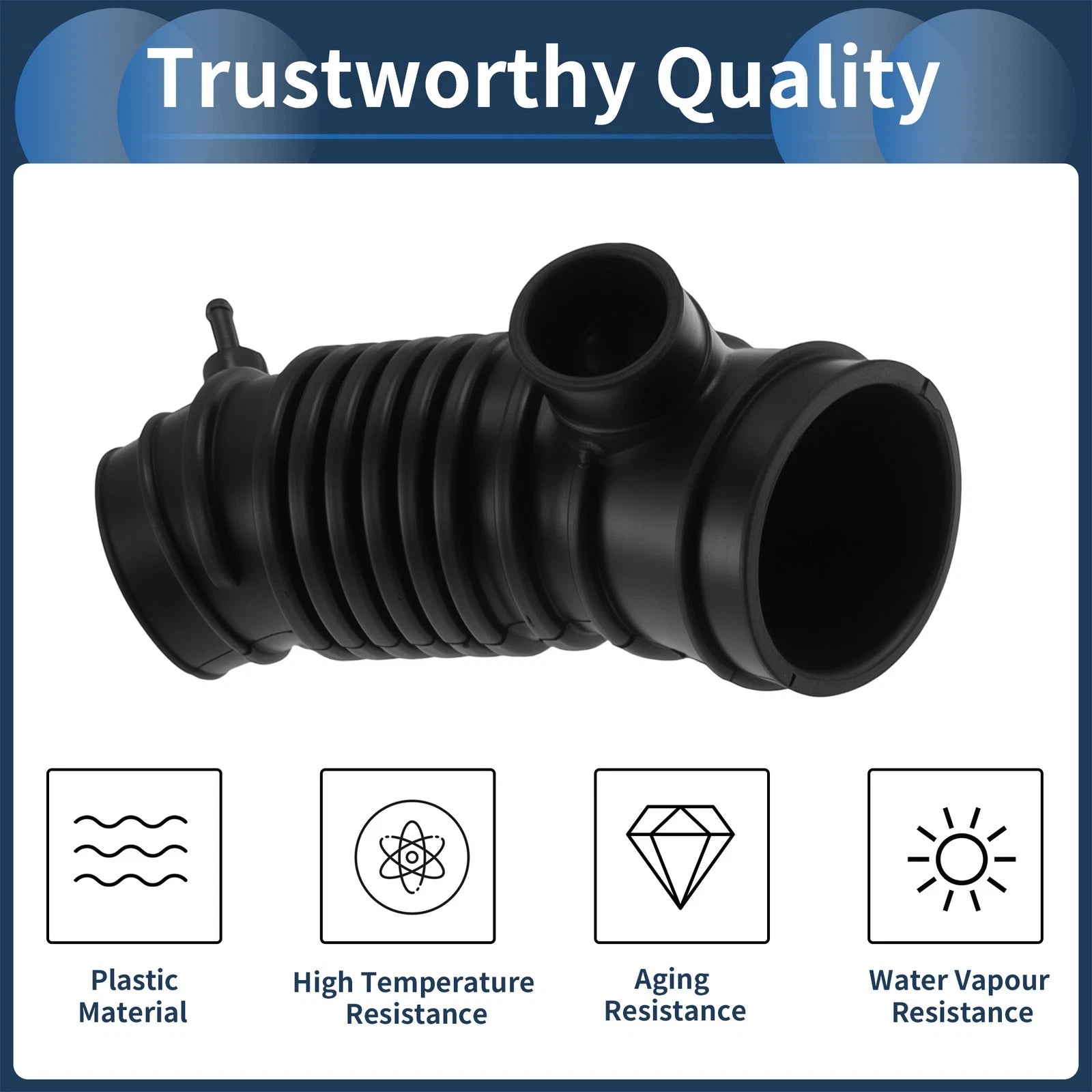Engine Air Intake Hose for Mitsubishi Montero Sport 3.0L (1997–2003) MR266308