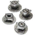 Wheel Hubs for Mini Cooper (2002–2006) Front Rear 4 Lug with Bearing