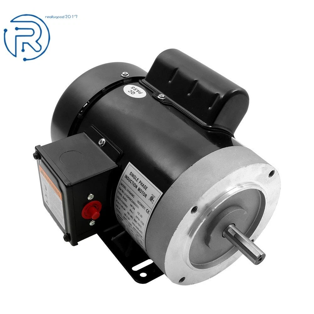 3/4HP Electric Motor for General Purpose Applications (115V/230V)