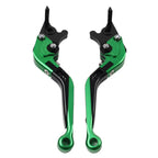CNC Green Extendable Brake Clutch Levers for BMW R1200GS R1250GS (2013-2020)