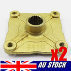 2X 23 Tooth Spline 4 Stud Rear Axle Hub for 150 250cc Quad ATV