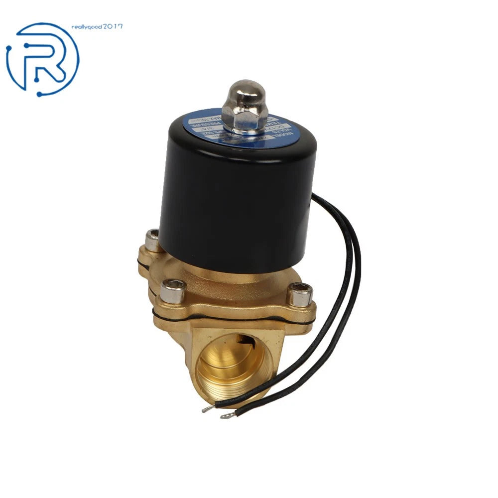 12V 3/4" DC Normally Closed Electric Solenoid Valve for Various Applications