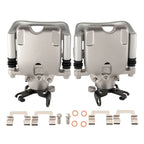 Set of 2 Rear Disc Brake Calipers for Cadillac XTS (2013–2019) with Bracket
