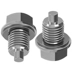 2X M14x1.5 Magnetic Oil Drain Plug for Universal Car (All Models)