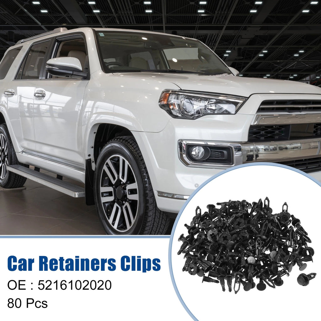 80 Pcs Front Bumper Retainers Clip for Toyota Corolla (2019–2022) No.5216102020