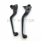 Black Skull Brake Clutch Levers for Harley Fat Boy Dyna Road King (1990–2023)