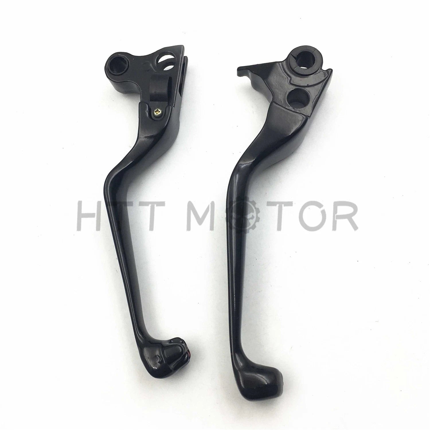 Black Skull Brake Clutch Levers for Harley Fat Boy Dyna Road King (1990–2023)