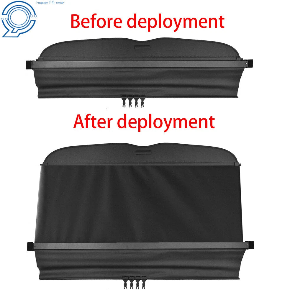 Cargo Cover for Subaru Forester (2009-2013) Black Tonneau Shield