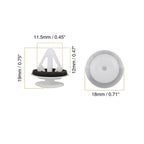 30pcs Nylon Door Trim Panel Retainer Clips G18K-51-SJ3 for Mazda