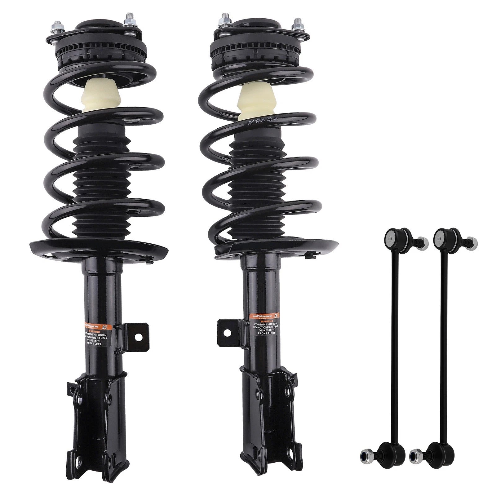 Front Struts & Sway Bar Links for Dodge Avenger (2008–2014) Chrysler Sebring (2007–2010)