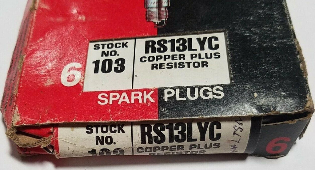 6 Pack Spark Plugs for Champion 103 RS13LYC