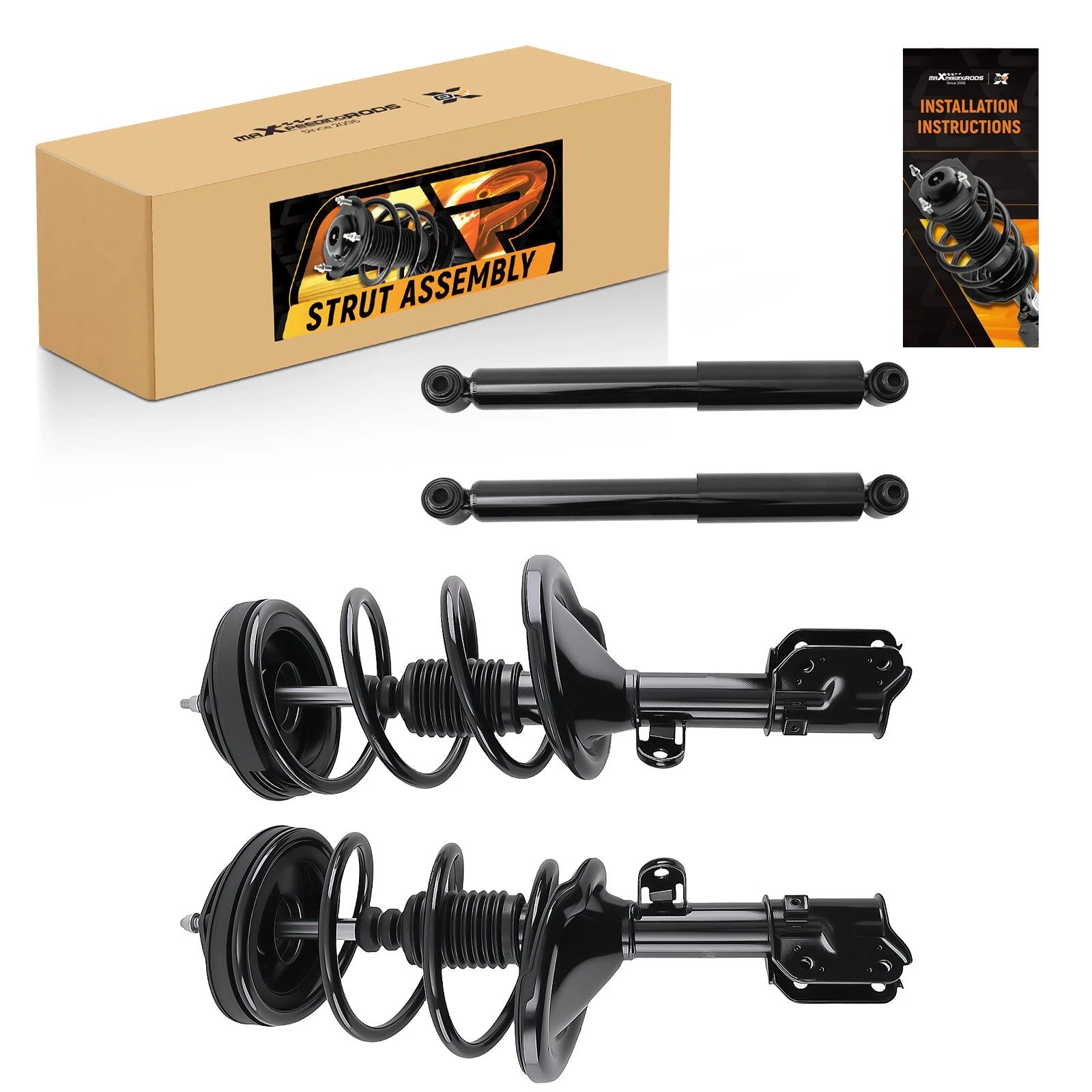 Complete Shocks Struts Coil Spring for Hyundai Entourage (2007–2008)