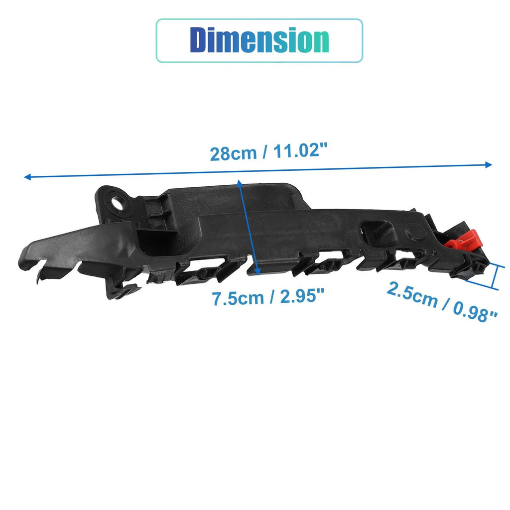 Pair Front Bumper Retainer Bracket Support for Chevrolet Cruze (2011–2016)