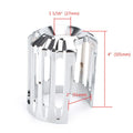 Chrome Edge Oil Filter Cover Trim for Harley Touring Road King Glide (2009-2023)