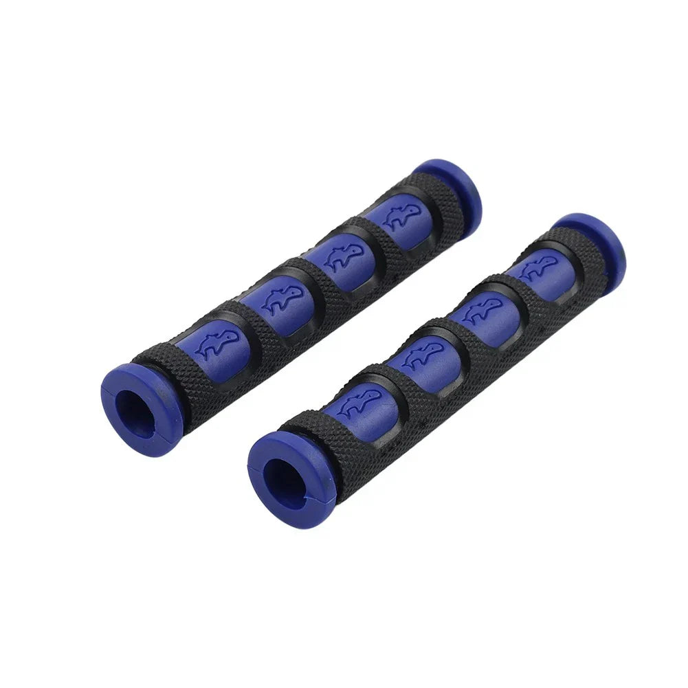 Universal Motorbike Brake Clutch Lever Grips Rubber Sleeve Cover for Blue