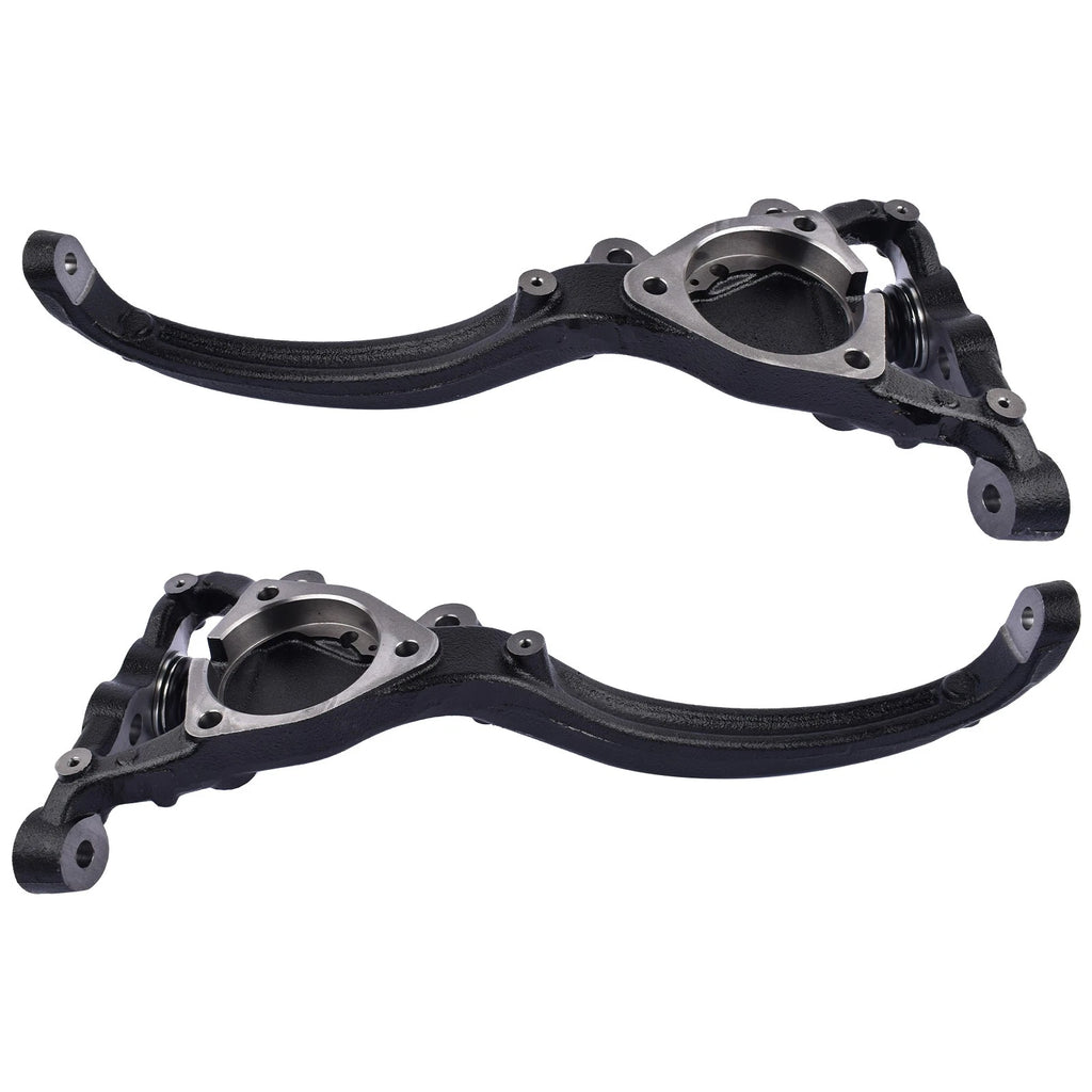Set of 2 Front Steering Knuckles for Chrysler 300 Dodge Challenger Charger (2012–2021)