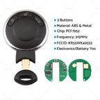Smart Remote Key Shell Case for Mini Cooper JCW S R56 (2007–2013)
