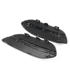 Fog Light Covers for Mercedes Benz C Class W205 C300 (2015-2018) Black