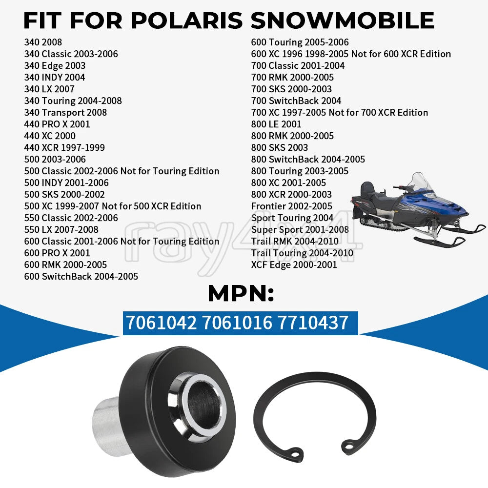 Trailing Arm Bushing for Polaris Snowmobile (Replace 7061042)
