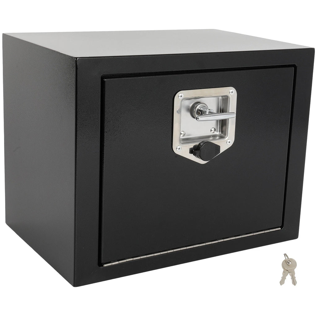 Steel Storage Tool Box for Truck (18"x12"x14") with 2x Chain & 1x Lock