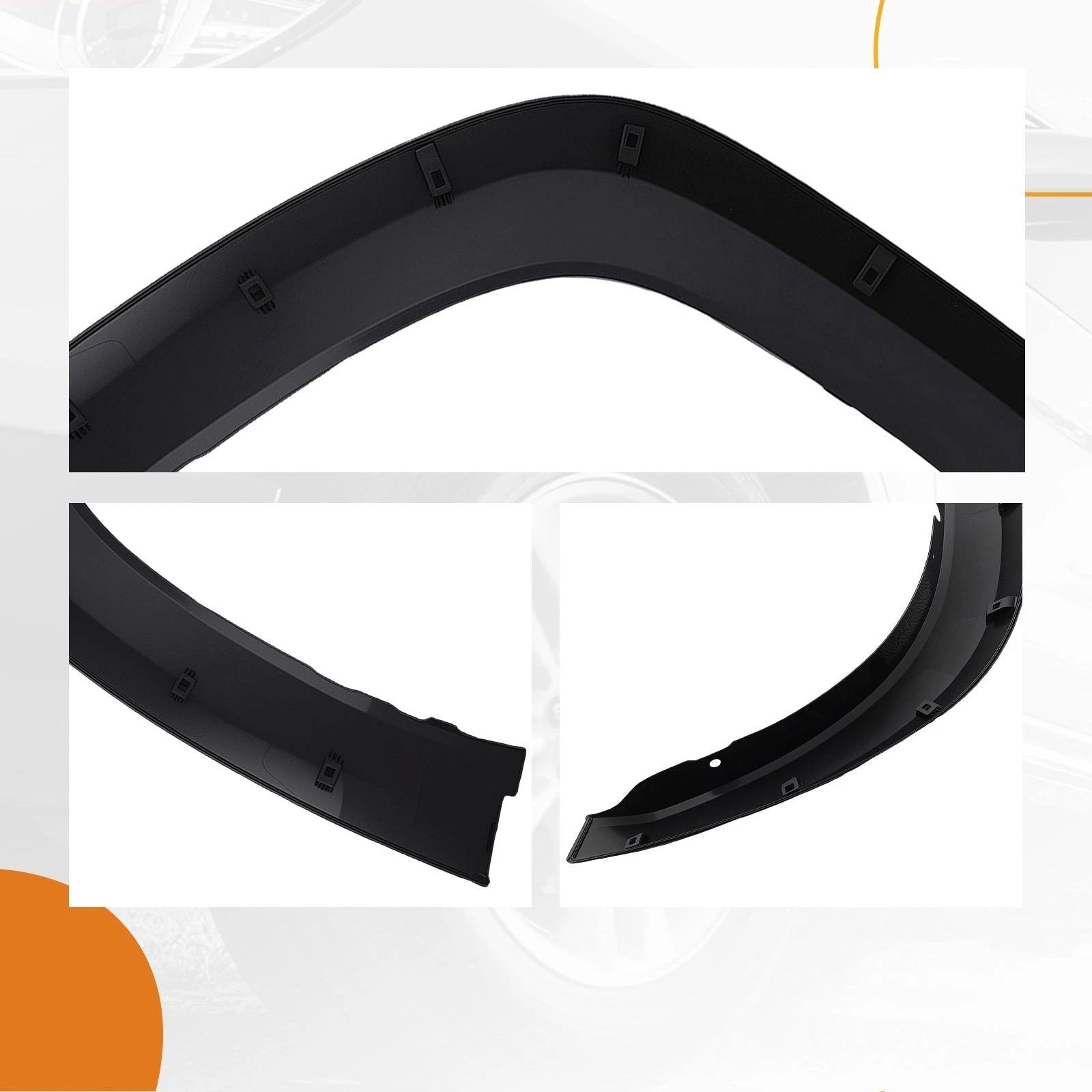 Fender Flare Molding Trim Pair for Toyota Tacoma (2016–2023) 7587304090