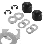 2X Hub Cap Retainer Washers Tool Kit E-Clips for Hubs