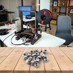 Set of 20 Eccentric Spacer Nuts for Engraving Machines