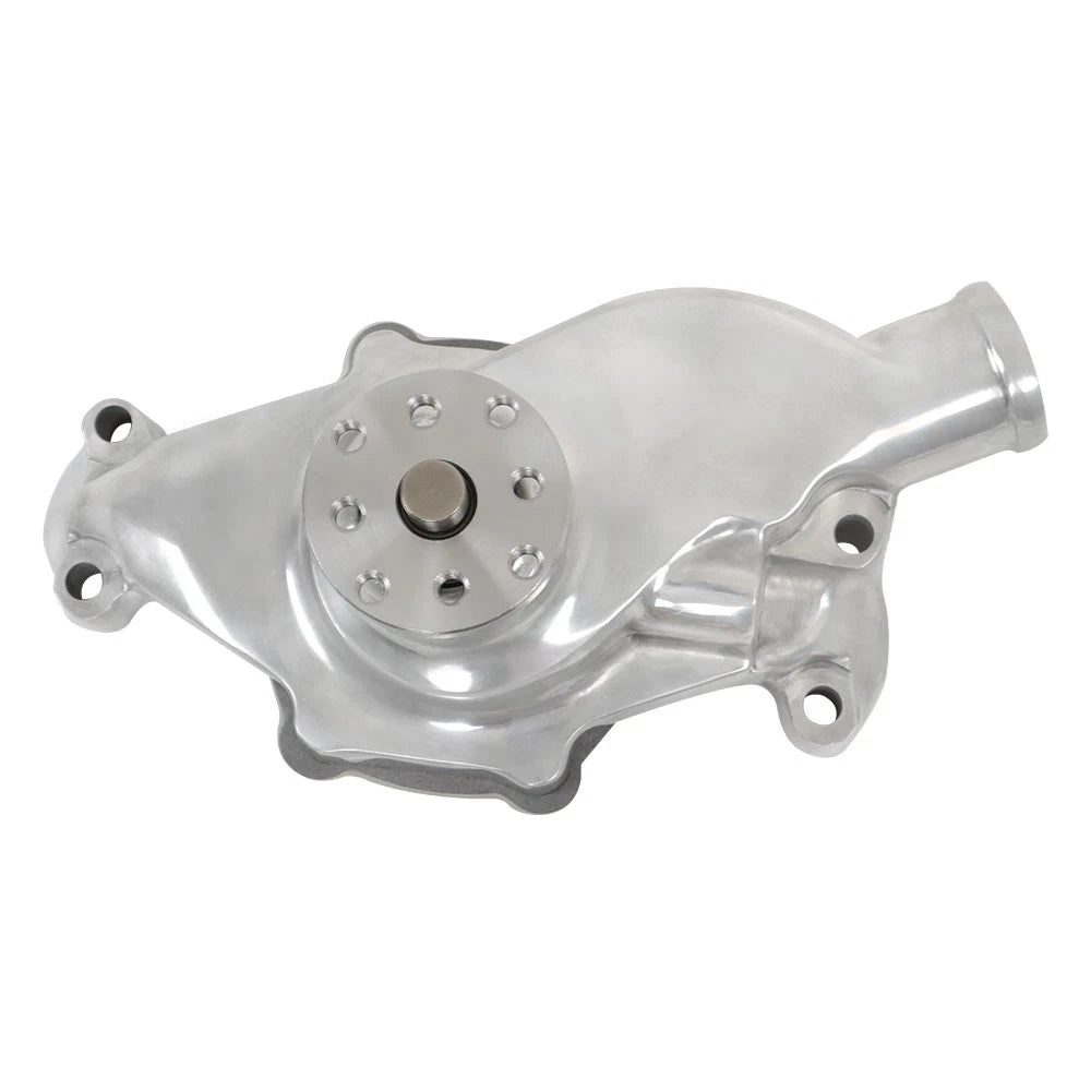 High Volume Water Pump for Chevy V8 283 327 350 (1955–1985) Polished Aluminum