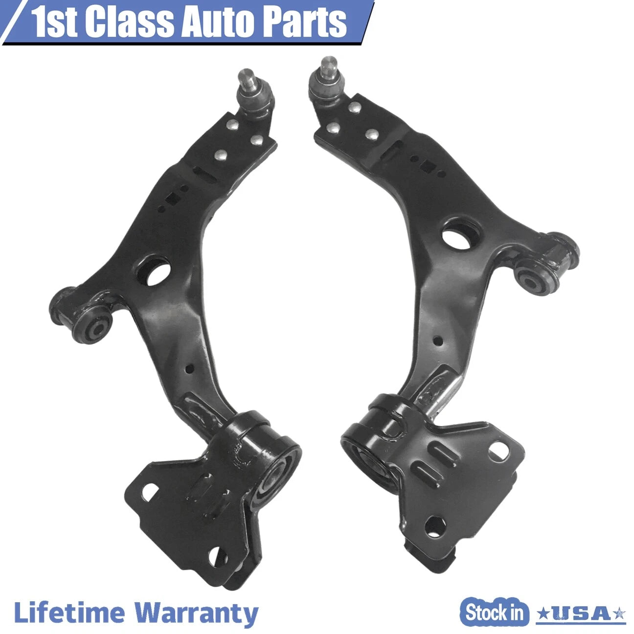 2X Front Suspension Lower Control Arm Ball Joint for Ford Escape (2013-2017)