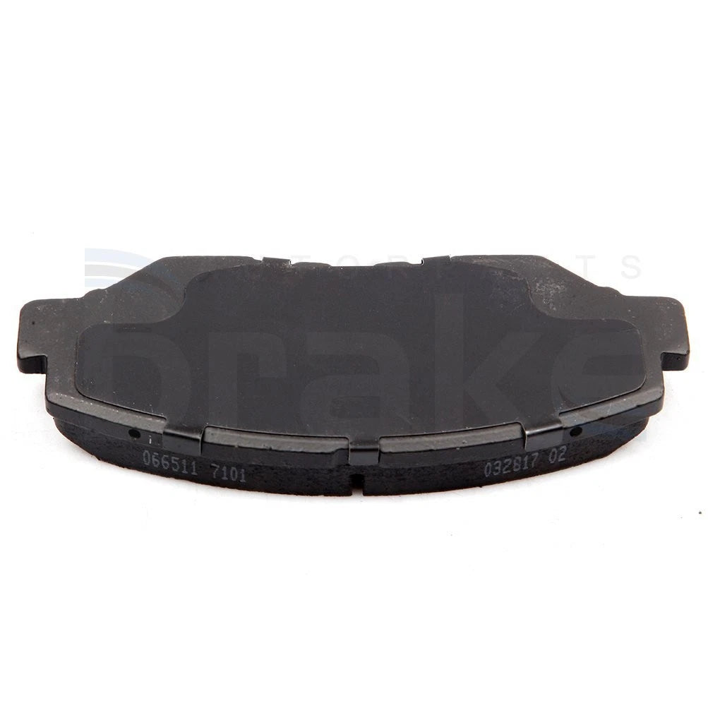 Set of 4 Low Dust Ceramic Brake Pads for Honda Accord (2008–2012)