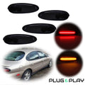 Smoked Bumper Side Marker Lights for Ford Thunderbird (2002–2005)