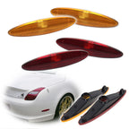 Set of 4 Smoked Side Marker Light Covers for Lexus SC 430 (2002–2010)